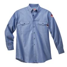 Workrite 56388CY9 MD 0R - Button-Down Chambray Work Shirt