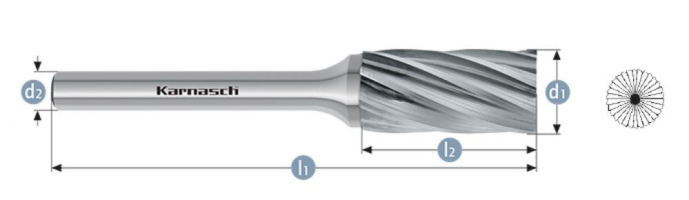 Tungsten carbide burr - Uncoated<span class=' ItemWarning' style='display:block;'>Item is usually in stock, but we&#39;ll be in touch if there&#39;s a problem<br /></span>