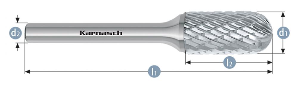 Tungsten carbide burr - Uncoated<span class=' ItemWarning' style='display:block;'>Item is usually in stock, but we&#39;ll be in touch if there&#39;s a problem<br /></span>