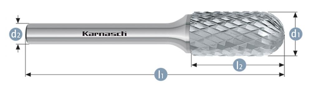 Tungsten carbide burr - Uncoated<span class=' ItemWarning' style='display:block;'>Item is usually in stock, but we&#39;ll be in touch if there&#39;s a problem<br /></span>