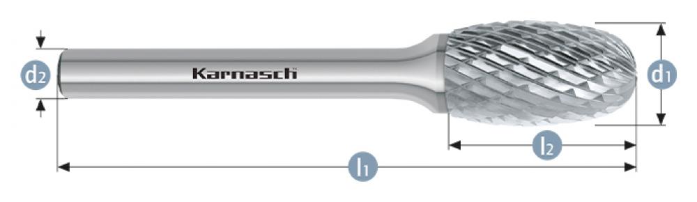 Tungsten carbide burr - Uncoated<span class=' ItemWarning' style='display:block;'>Item is usually in stock, but we&#39;ll be in touch if there&#39;s a problem<br /></span>