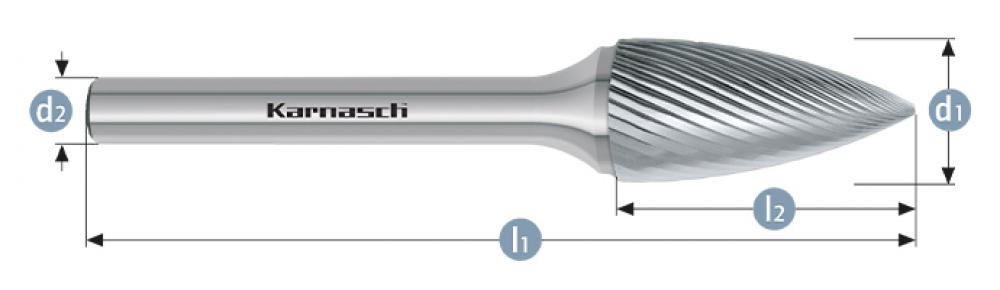 Tungsten carbide burr - Uncoated<span class=' ItemWarning' style='display:block;'>Item is usually in stock, but we&#39;ll be in touch if there&#39;s a problem<br /></span>