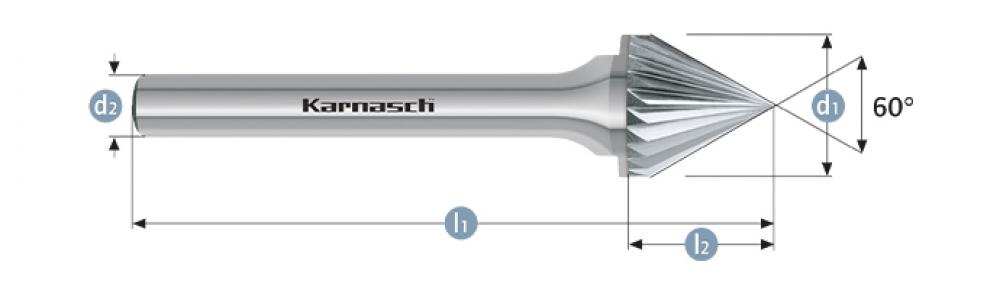 Tungsten carbide burr - Uncoated<span class=' ItemWarning' style='display:block;'>Item is usually in stock, but we&#39;ll be in touch if there&#39;s a problem<br /></span>