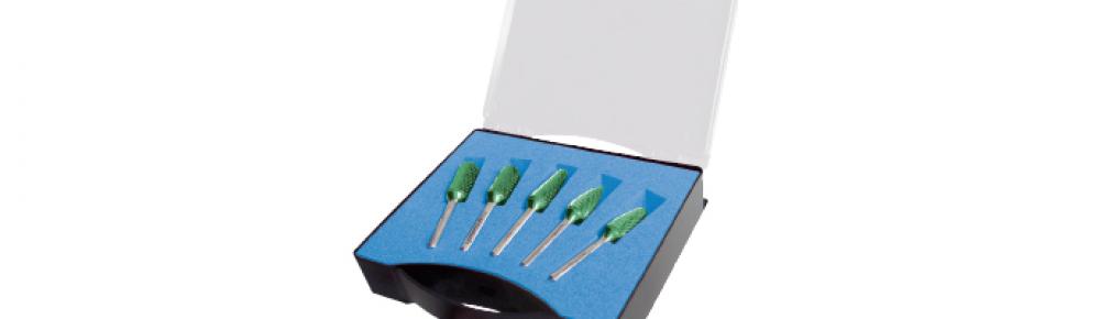 SET HP3 PRO+Green-Tec Carbide burrs<span class=' ItemWarning' style='display:block;'>Item is usually in stock, but we&#39;ll be in touch if there&#39;s a problem<br /></span>