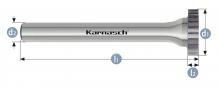 Karnasch 114011.020 - Tungsten carbide burr - Uncoated