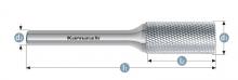 Karnasch 114080.030 - Tungsten carbide burr - Uncoated