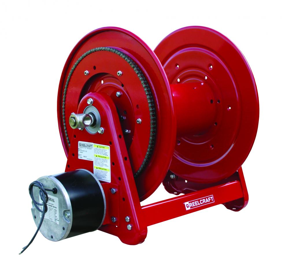 Hose Reel, 1/2 x 100ft 12VDC Motor no hose, 1000 psi<span class=' ItemWarning' style='display:block;'>Item is usually in stock, but we&#39;ll be in touch if there&#39;s a problem<br /></span>