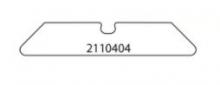 Dentec 2110404 - Slice Rounded Tip Ceramic Blades (4 blades/pack)