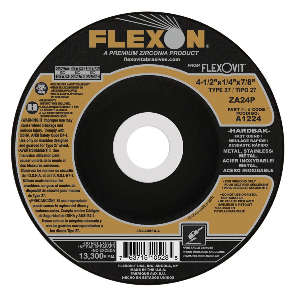 DEPRESSED CENTER GRINDING WHEEL<span class=' ItemWarning' style='display:block;'>Item is usually in stock, but we&#39;ll be in touch if there&#39;s a problem<br /></span>