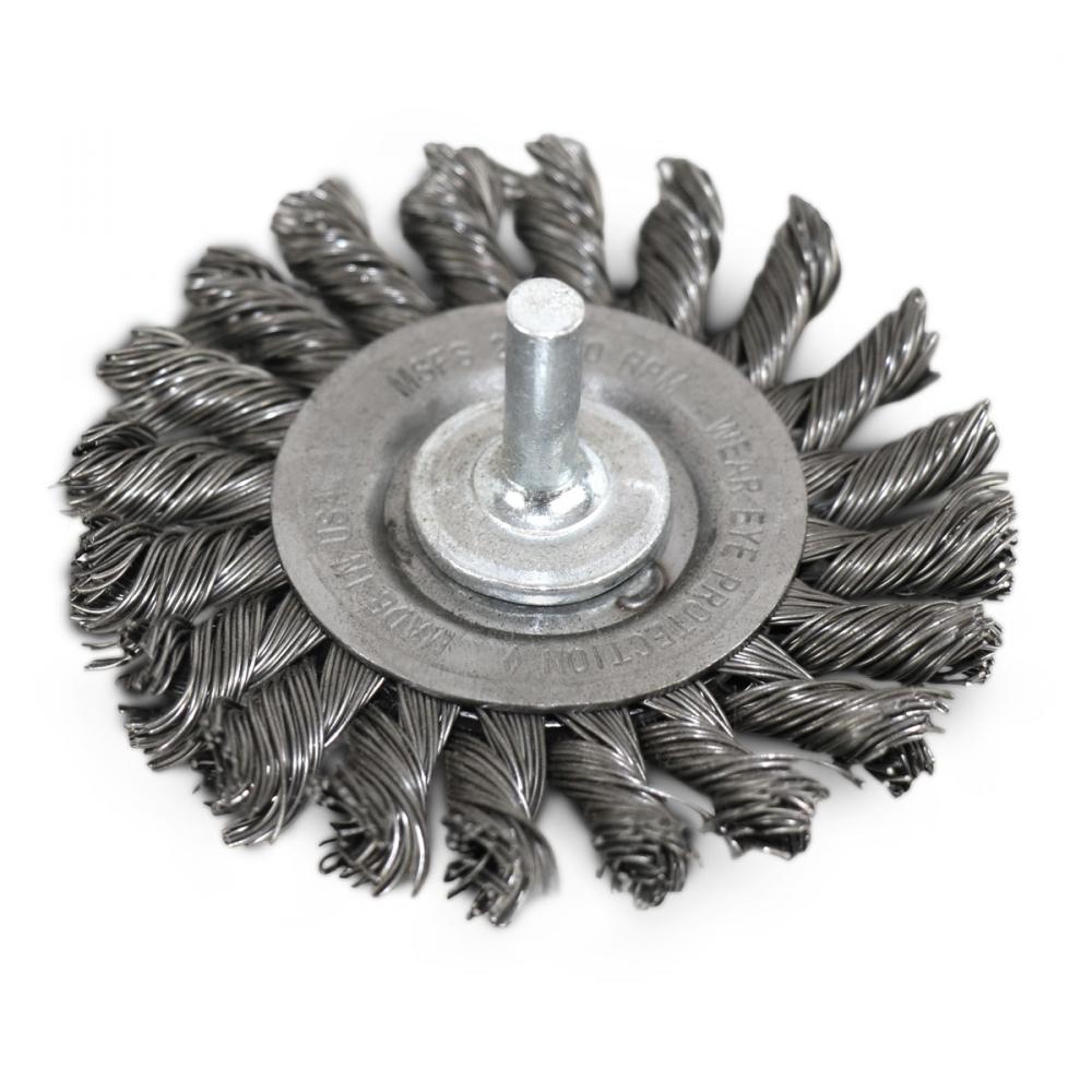 WIRE WHEEL BRUSH<span class=' ItemWarning' style='display:block;'>Item is usually in stock, but we&#39;ll be in touch if there&#39;s a problem<br /></span>