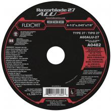 Flexovit Abrasives A0482 - DEPRESSED CENTER CUTOFF WHEEL