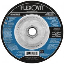 Flexovit Abrasives A0722H - DEPRESSED CENTER COMBINATION WHEEL