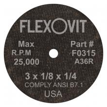 Flexovit Abrasives F0335 - REINFORCED CUTOFF WHEEL