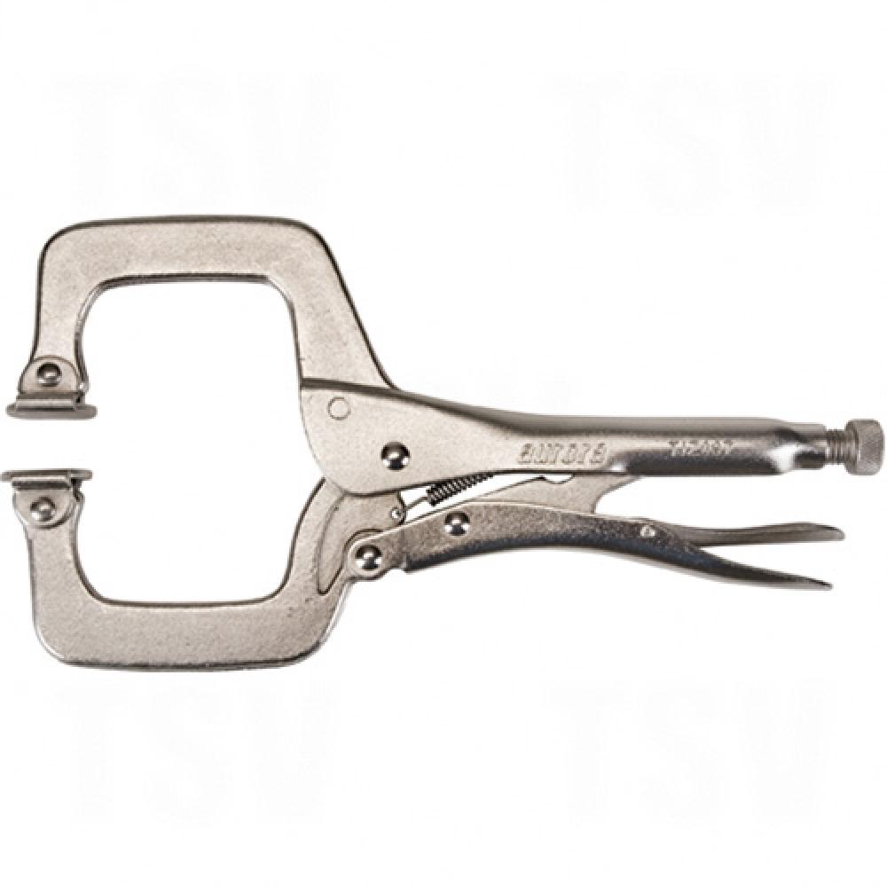 Locking Pliers - C-clamps With Swivel Pads<span class=' ItemWarning' style='display:block;'>Item is usually in stock, but we&#39;ll be in touch if there&#39;s a problem<br /></span>