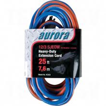 Aurora Tools XC503 - All Weather TPE-Rubber Extension Cords With Light Indicator