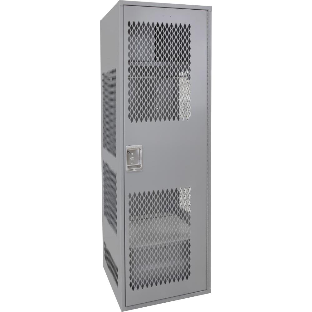 GEAR LOCKER, 24X18X72, VENTED W/ DOOR<span class=' ItemWarning' style='display:block;'>Item is usually in stock, but we&#39;ll be in touch if there&#39;s a problem<br /></span>