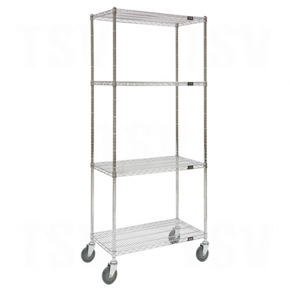 Wire Shelf Cart<span class=' ItemWarning' style='display:block;'>Item is usually in stock, but we&#39;ll be in touch if there&#39;s a problem<br /></span>