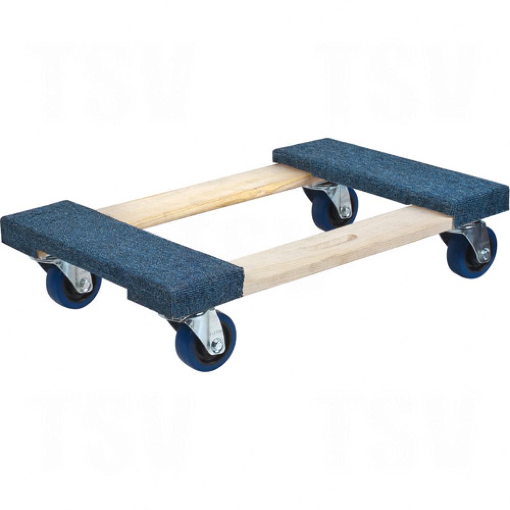 Carpeted Ends Hardwood Dolly<span class=' ItemWarning' style='display:block;'>Item is usually in stock, but we&#39;ll be in touch if there&#39;s a problem<br /></span>