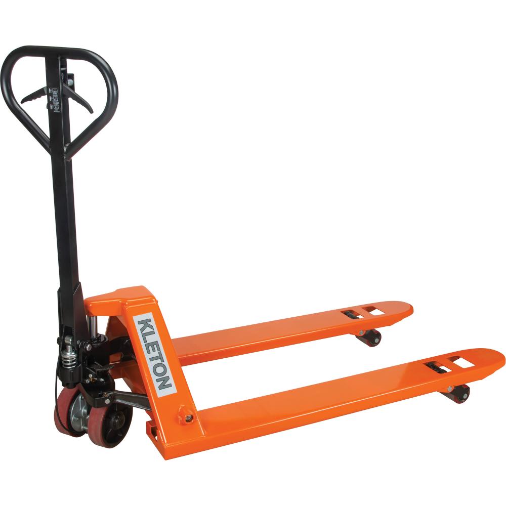 BRAKE PALLET TRUCK,ASSEMBLED, 27&#34; X 48&#34;, 5500LBS<span class=' ItemWarning' style='display:block;'>Item is usually in stock, but we&#39;ll be in touch if there&#39;s a problem<br /></span>