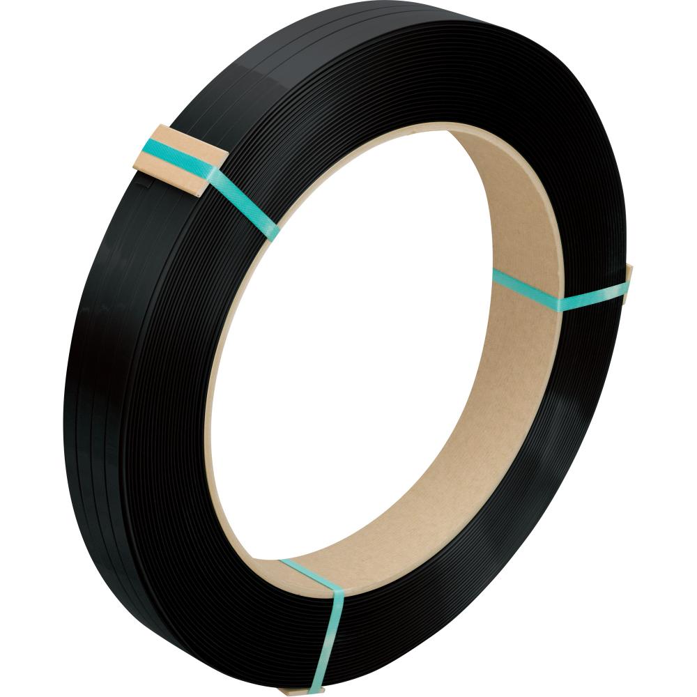 STRAPPING POLYESTER 5/8&#34;X .03, BLK, 1800&#39;,16X3<span class=' ItemWarning' style='display:block;'>Item is usually in stock, but we&#39;ll be in touch if there&#39;s a problem<br /></span>