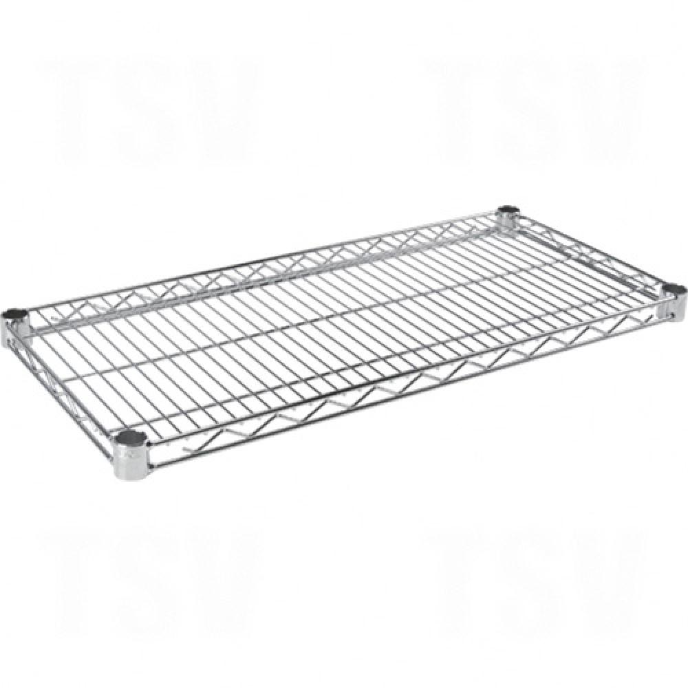 Heavy-Duty Chromate Wire Shelving - Wire Shelves<span class=' ItemWarning' style='display:block;'>Item is usually in stock, but we&#39;ll be in touch if there&#39;s a problem<br /></span>