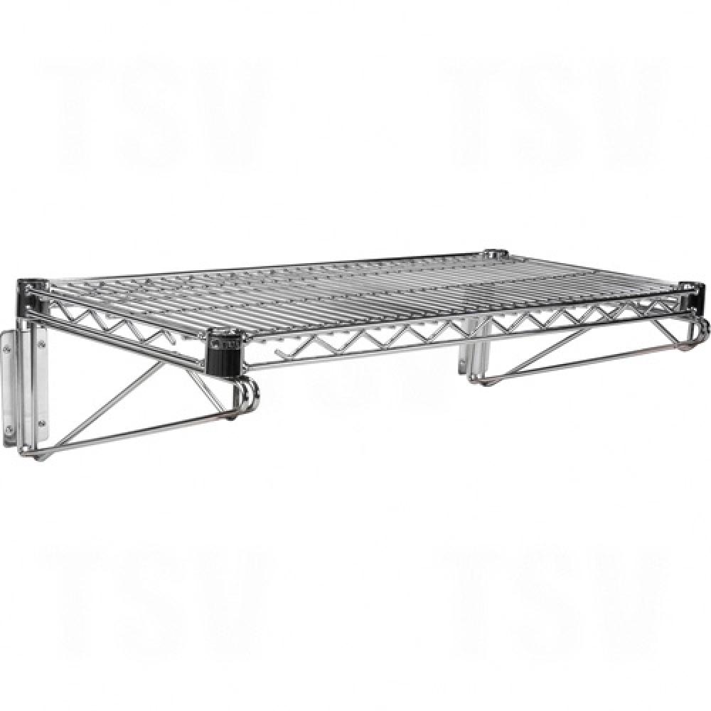 Wall Mount Wire Shelving Kits<span class=' ItemWarning' style='display:block;'>Item is usually in stock, but we&#39;ll be in touch if there&#39;s a problem<br /></span>