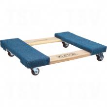 Kleton MN196 - Carpeted Ends Hardwood Dolly