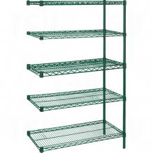 Kleton RN112 - Heavy-Duty Green Epoxy Finish Wire Shelving