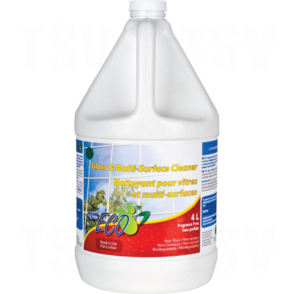 GLASS & MULTI SURFACE CLEANER ECO-LOGO 4 LITRE<span class=' ItemWarning' style='display:block;'>Item is usually in stock, but we&#39;ll be in touch if there&#39;s a problem<br /></span>