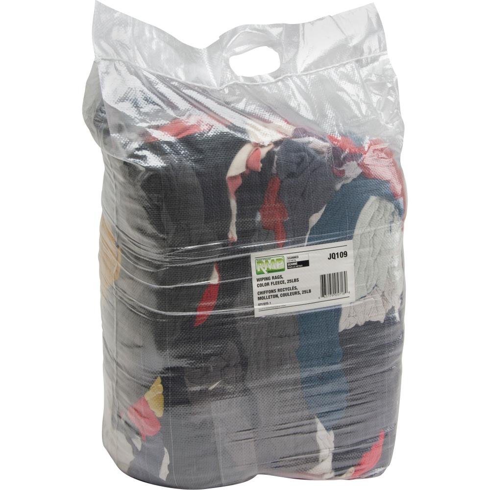 WIPING RAGS,COLOR FLEECE, 25LBS<span class=' ItemWarning' style='display:block;'>Item is usually in stock, but we&#39;ll be in touch if there&#39;s a problem<br /></span>