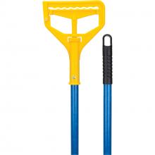 RMP JQ146 - FIBERGLASS MOP HANDLE WITH CLIP, 58" LENGTH