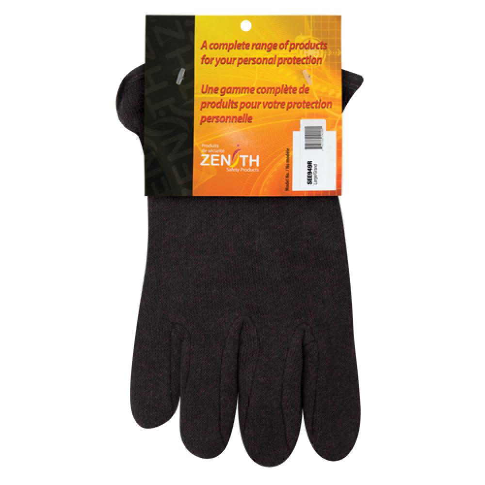 Brown Jersey Gloves<span class=' ItemWarning' style='display:block;'>Item is usually in stock, but we&#39;ll be in touch if there&#39;s a problem<br /></span>