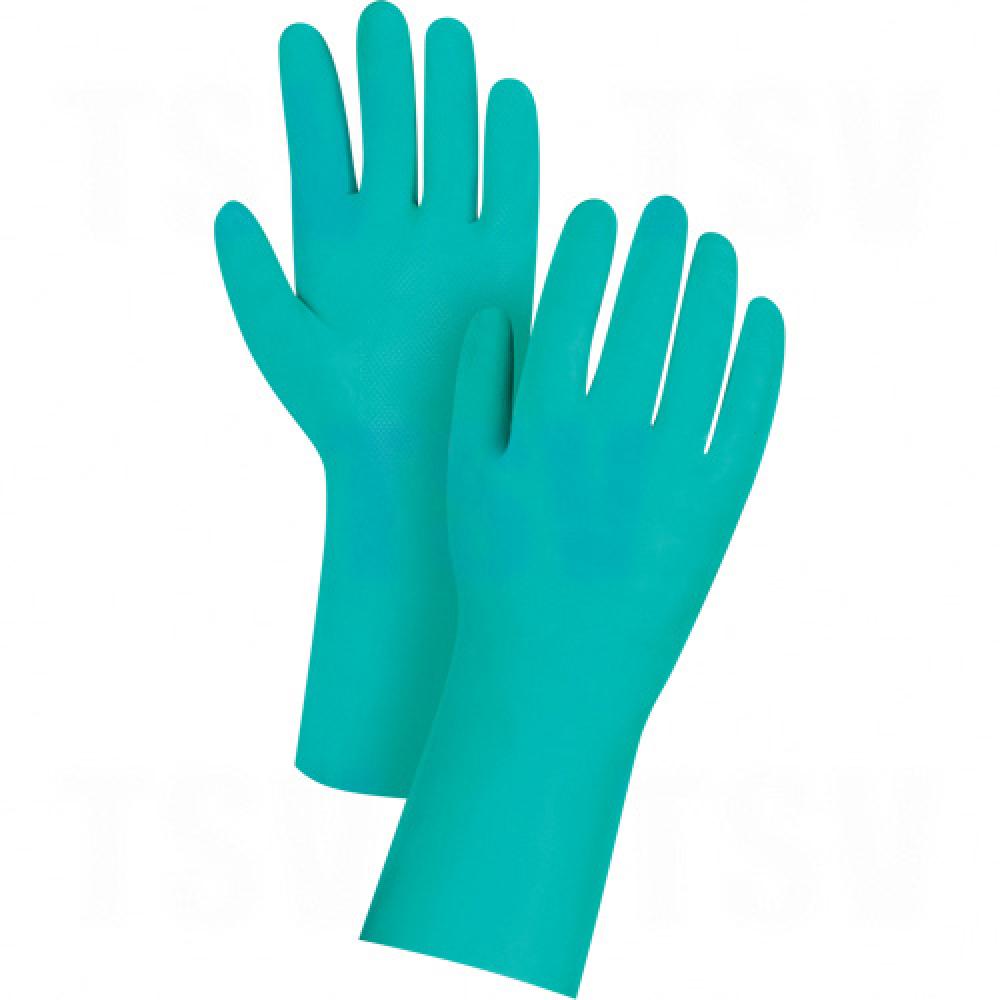 GLOVE, NITRILE UNLINED,11-MIL, 13&#34; GRN, SZ 9<span class=' ItemWarning' style='display:block;'>Item is usually in stock, but we&#39;ll be in touch if there&#39;s a problem<br /></span>