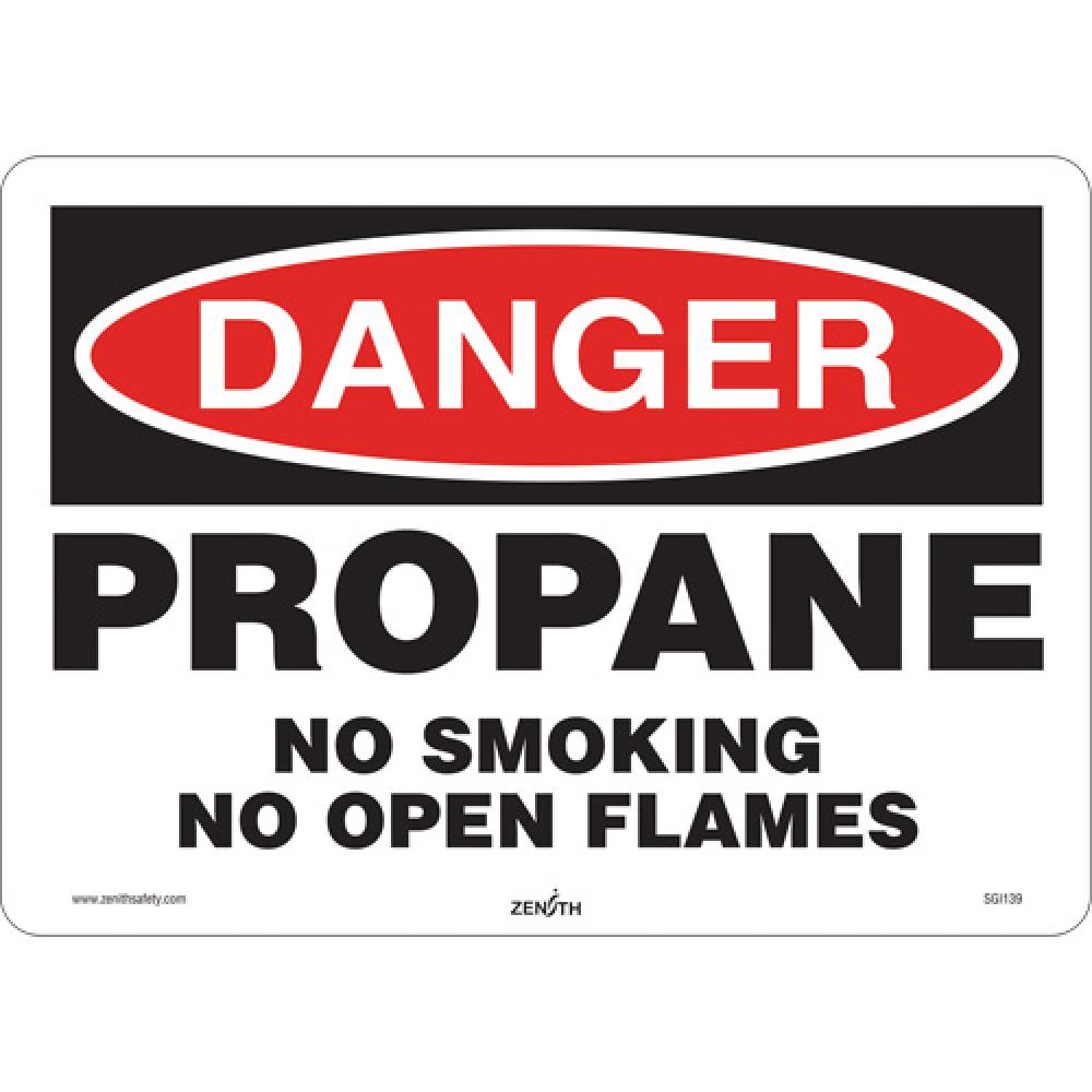 Danger Propane Safety Sign<span class=' ItemWarning' style='display:block;'>Item is usually in stock, but we&#39;ll be in touch if there&#39;s a problem<br /></span>