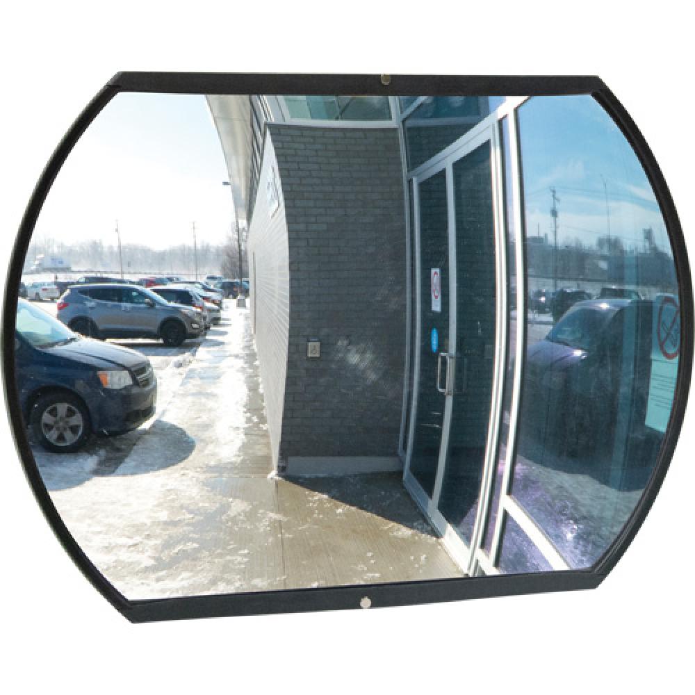 Roundtangular Convex Mirror with Bracket<span class=' ItemWarning' style='display:block;'>Item is usually in stock, but we&#39;ll be in touch if there&#39;s a problem<br /></span>