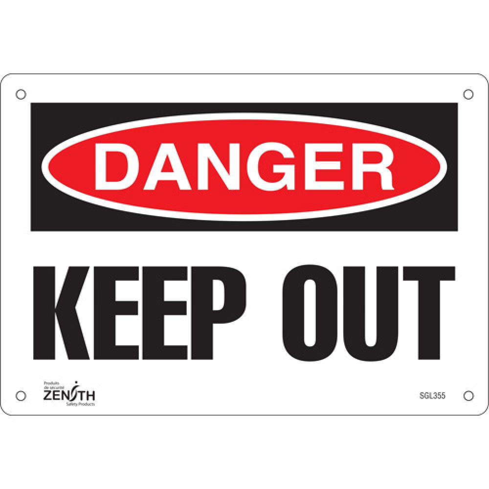 &#34;Keep Out&#34; Sign<span class=' ItemWarning' style='display:block;'>Item is usually in stock, but we&#39;ll be in touch if there&#39;s a problem<br /></span>