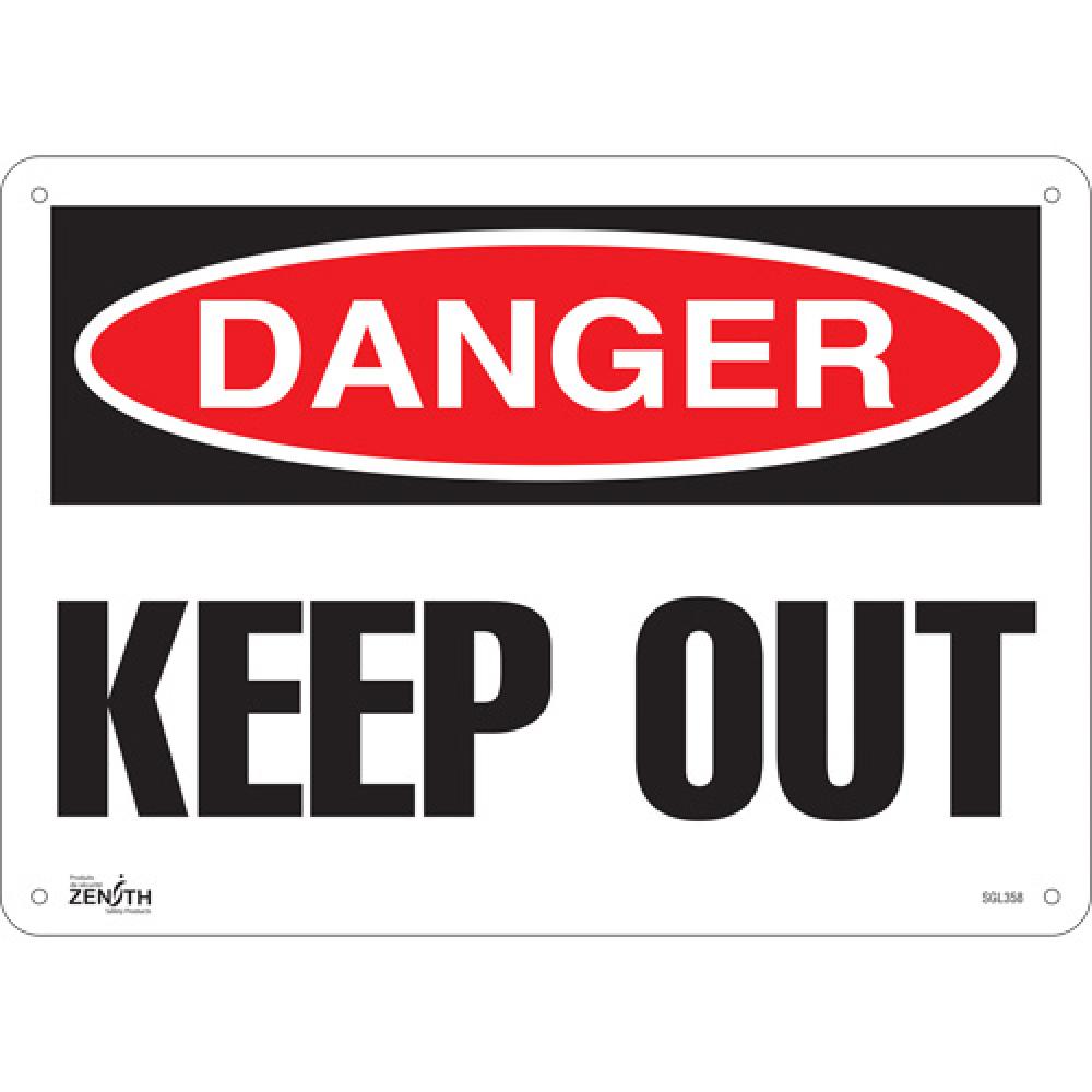 &#34;Keep Out&#34; Sign<span class=' ItemWarning' style='display:block;'>Item is usually in stock, but we&#39;ll be in touch if there&#39;s a problem<br /></span>