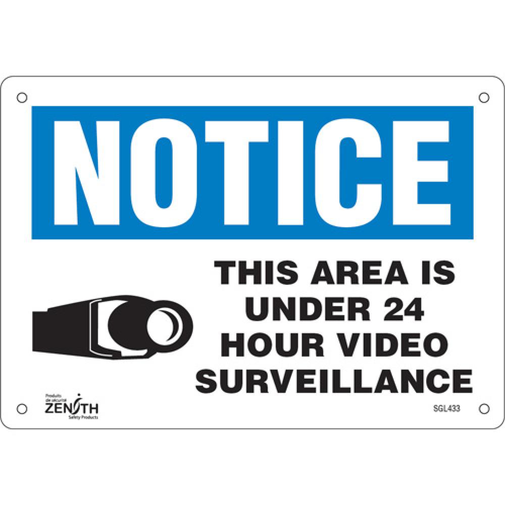 &#34;24 Hour Surveillance&#34; Sign<span class=' ItemWarning' style='display:block;'>Item is usually in stock, but we&#39;ll be in touch if there&#39;s a problem<br /></span>