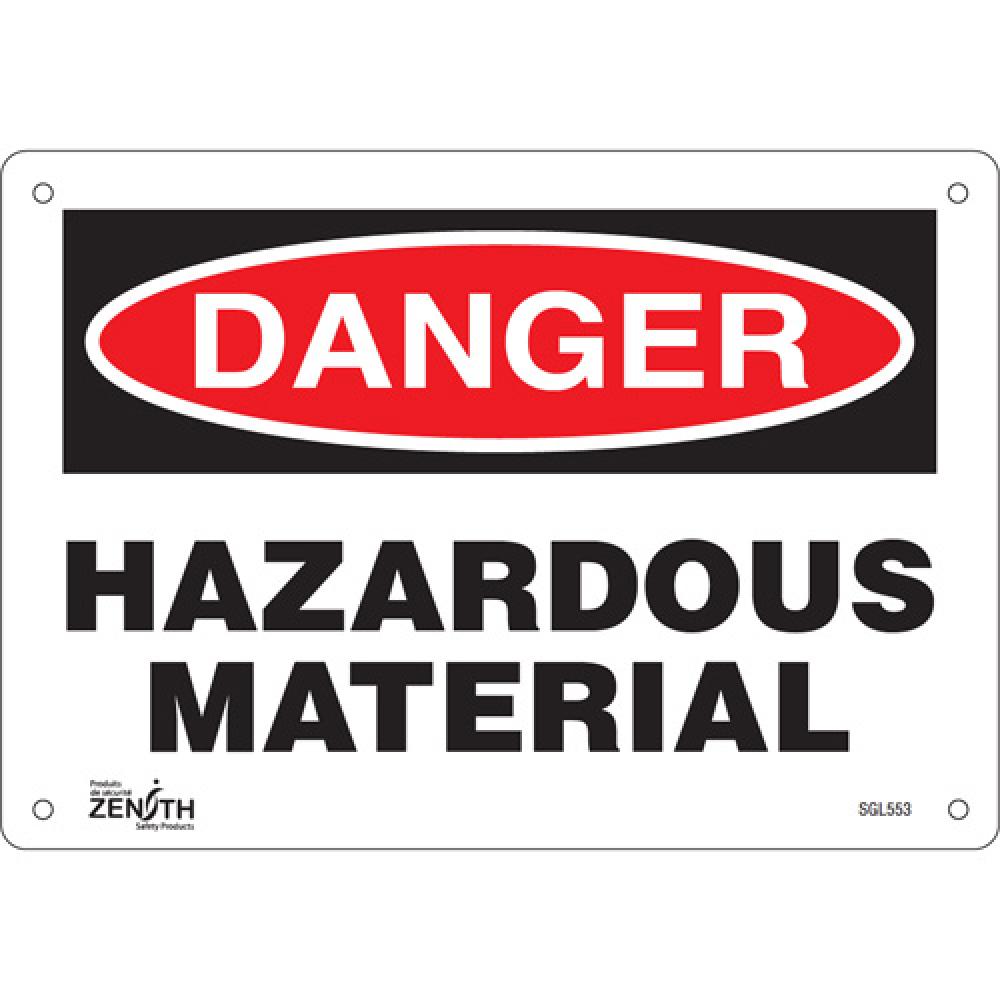 &#34;Hazardous Material&#34; Sign<span class=' ItemWarning' style='display:block;'>Item is usually in stock, but we&#39;ll be in touch if there&#39;s a problem<br /></span>