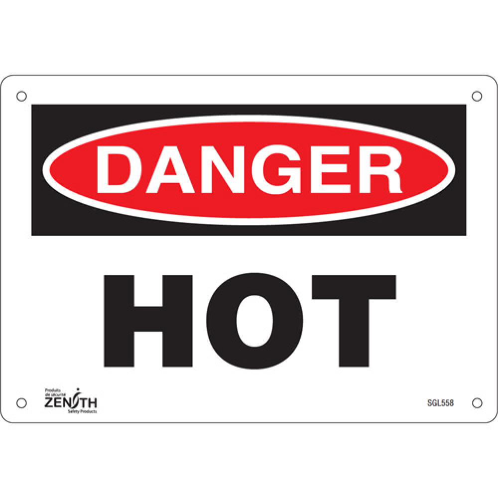 &#34;Danger Hot&#34; Sign<span class=' ItemWarning' style='display:block;'>Item is usually in stock, but we&#39;ll be in touch if there&#39;s a problem<br /></span>