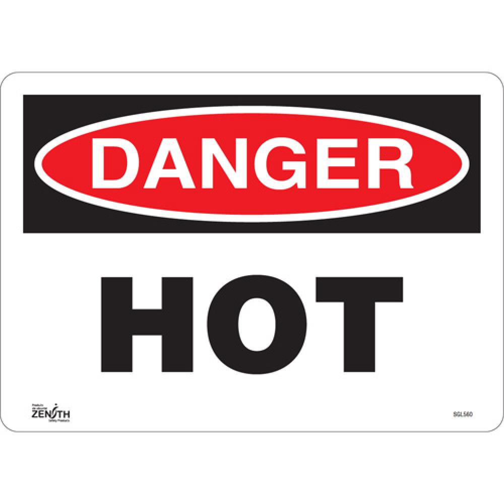 &#34;Danger Hot&#34; Sign<span class=' ItemWarning' style='display:block;'>Item is usually in stock, but we&#39;ll be in touch if there&#39;s a problem<br /></span>