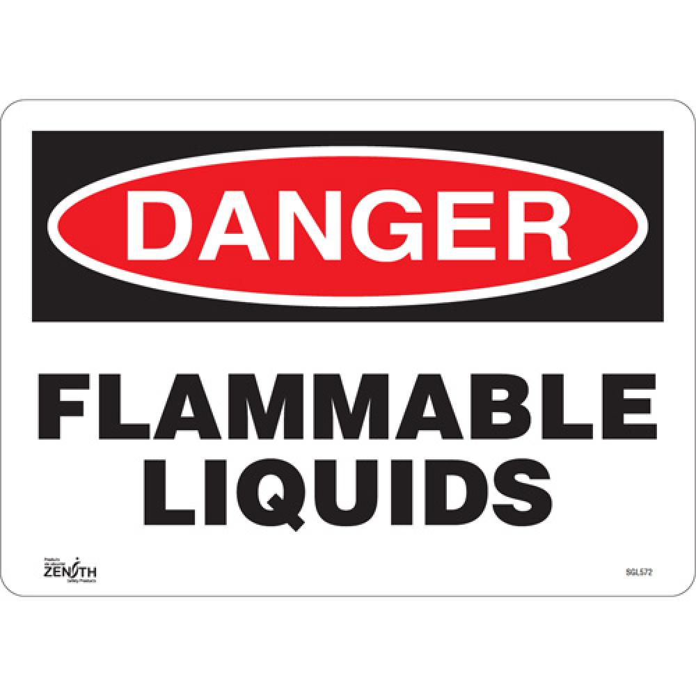 &#34;Flammable Liquids&#34; Sign<span class=' ItemWarning' style='display:block;'>Item is usually in stock, but we&#39;ll be in touch if there&#39;s a problem<br /></span>