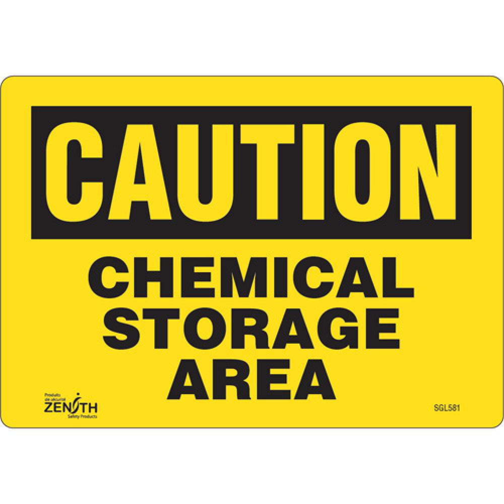 &#34;Chemical Storage Area&#34; Sign<span class=' ItemWarning' style='display:block;'>Item is usually in stock, but we&#39;ll be in touch if there&#39;s a problem<br /></span>