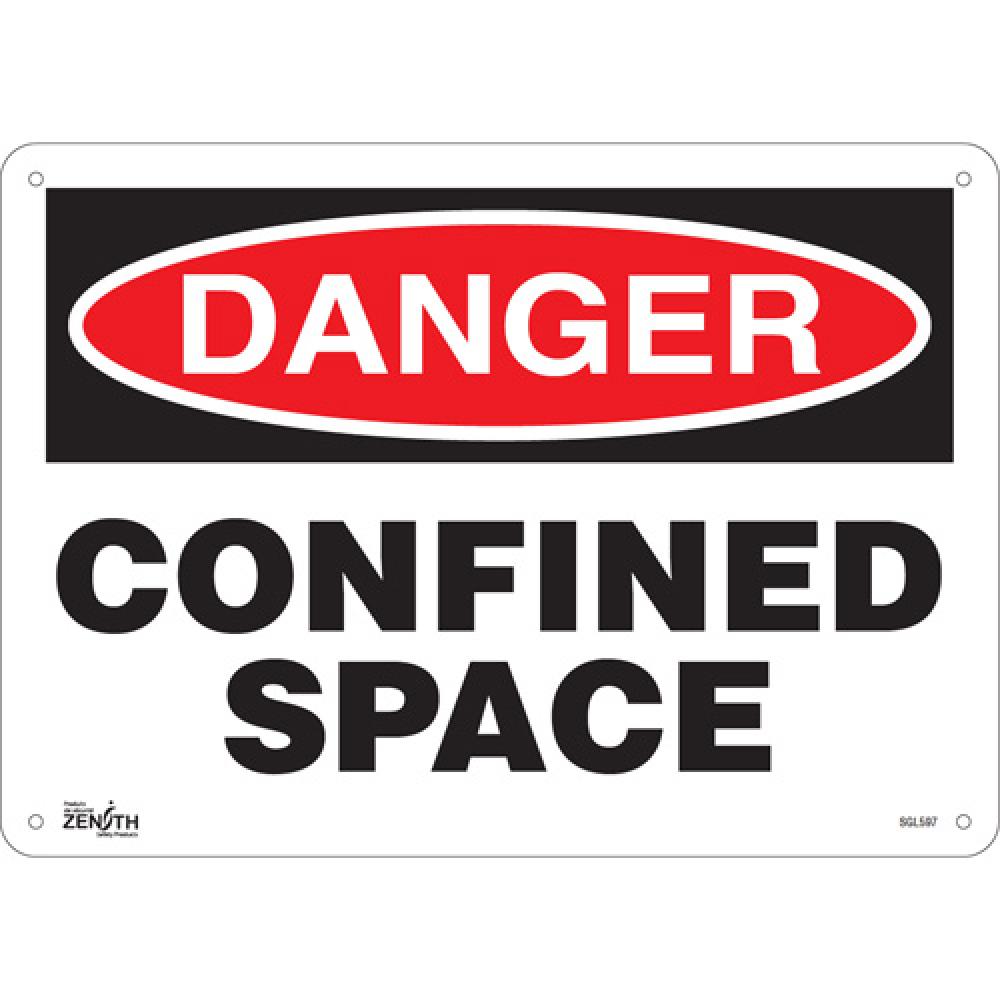 &#34;Confined Space&#34; Sign<span class=' ItemWarning' style='display:block;'>Item is usually in stock, but we&#39;ll be in touch if there&#39;s a problem<br /></span>