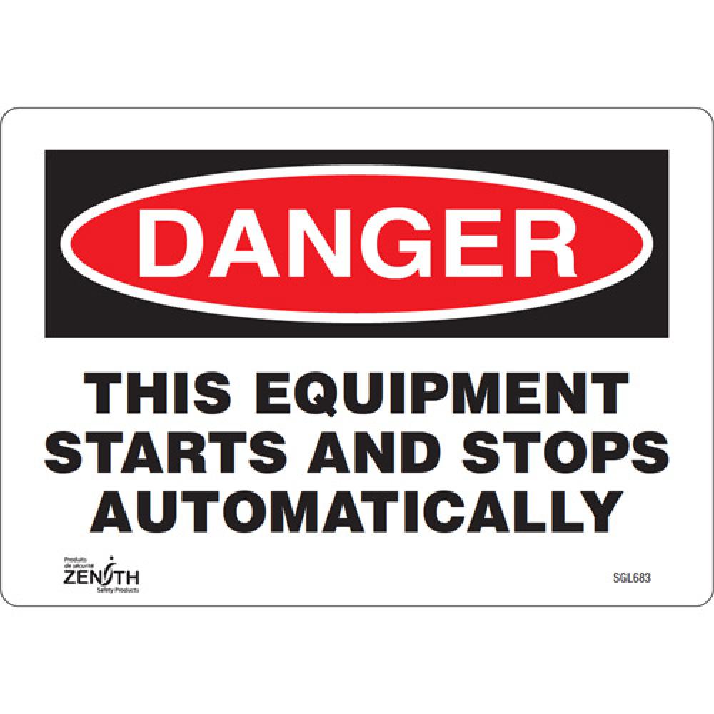 &#34;This Equipment Starts And Stops Automatically&#34; Sign<span class=' ItemWarning' style='display:block;'>Item is usually in stock, but we&#39;ll be in touch if there&#39;s a problem<br /></span>