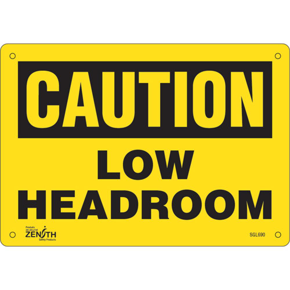 &#34;Low Headroom&#34; Sign<span class=' ItemWarning' style='display:block;'>Item is usually in stock, but we&#39;ll be in touch if there&#39;s a problem<br /></span>