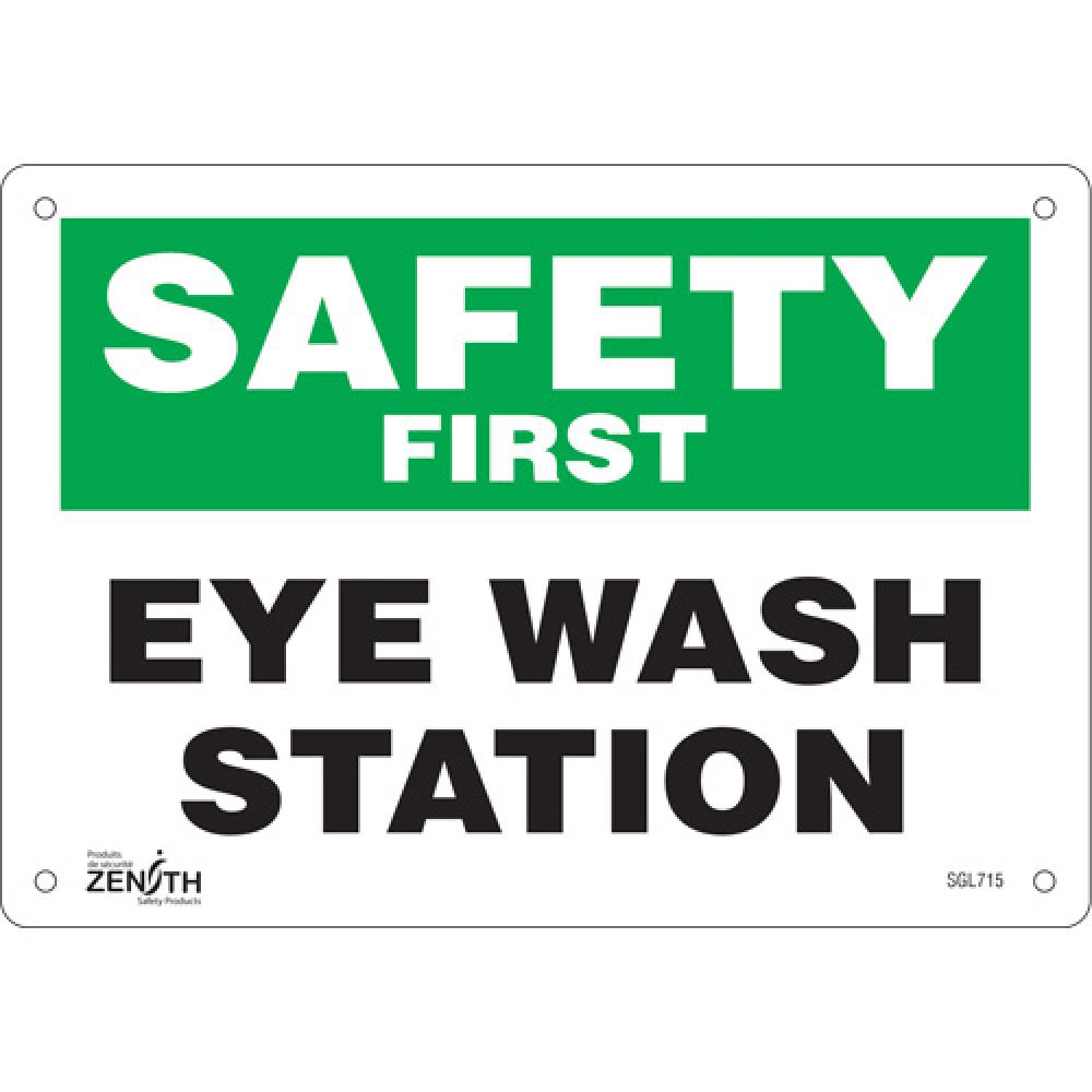 &#34;Eye Wash Station&#34; Sign<span class=' ItemWarning' style='display:block;'>Item is usually in stock, but we&#39;ll be in touch if there&#39;s a problem<br /></span>