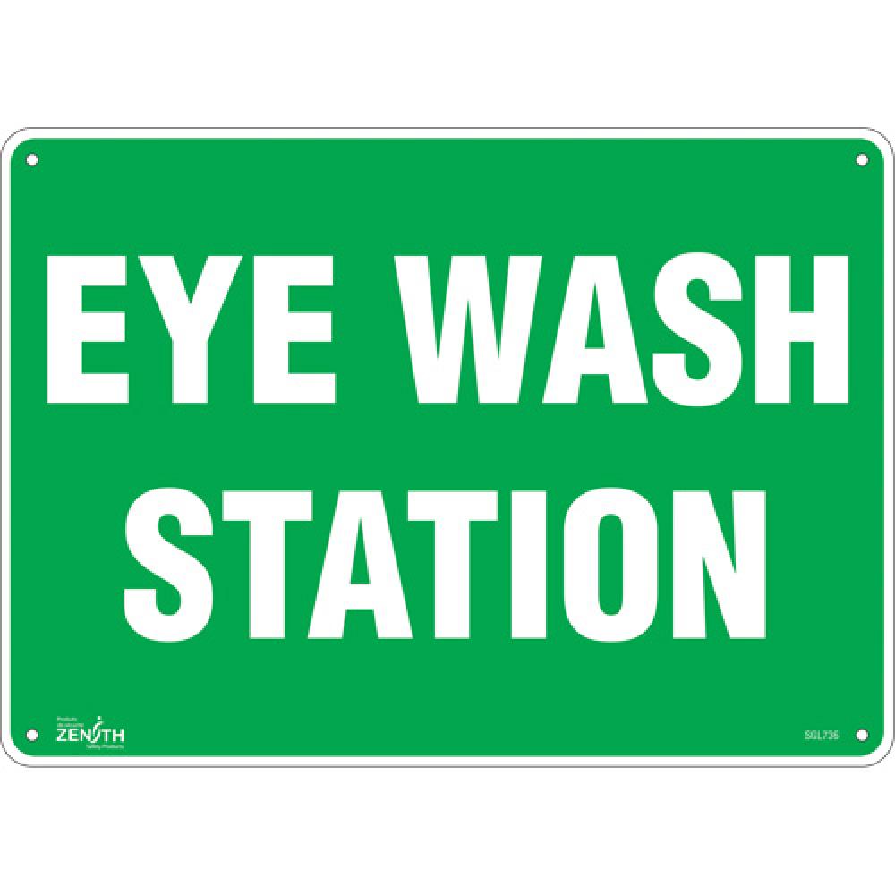 &#34;Eye Wash Station&#34; Sign<span class=' ItemWarning' style='display:block;'>Item is usually in stock, but we&#39;ll be in touch if there&#39;s a problem<br /></span>