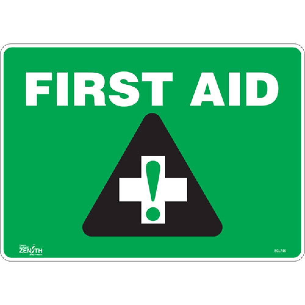 &#34;First Aid&#34; Sign<span class=' ItemWarning' style='display:block;'>Item is usually in stock, but we&#39;ll be in touch if there&#39;s a problem<br /></span>