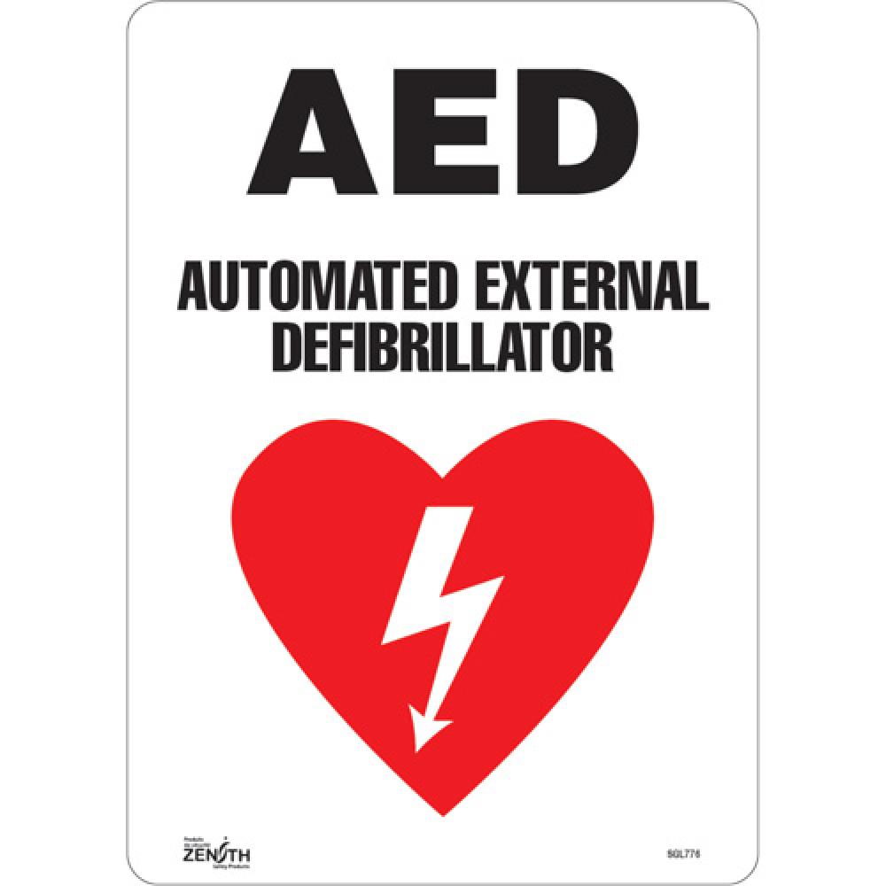 &#34;AED Automated External Defibrillator&#34; Sign<span class=' ItemWarning' style='display:block;'>Item is usually in stock, but we&#39;ll be in touch if there&#39;s a problem<br /></span>